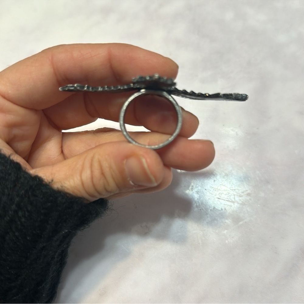 Alchemy Gothic Raven Ring 8 - Picture 8 of 13